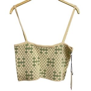 New Honor The Gift Hexagon Crop‎ Top